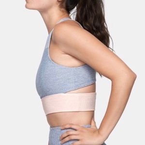 - Outdoor Voices 2 pc SET bundle of leggings cropped back slashed top mo…